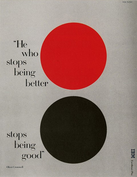 He who stops…