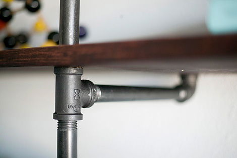 Houston House shelving system