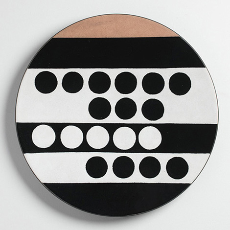 Ettore Sottsass polka dot plate
