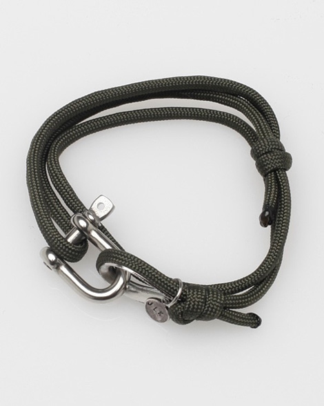 Olive Nautical Shackle Olive Nautical Shackle