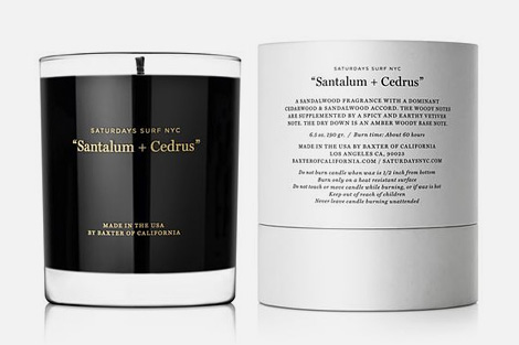 Baxter of California x Saturdays candle Baxter of California x Saturdays candle