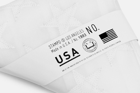 All white American flag All white American flag