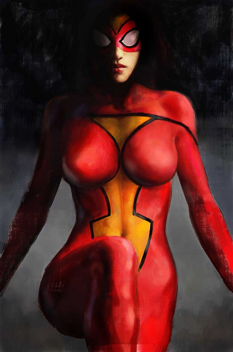 Spiderwoman x Alex Maleev