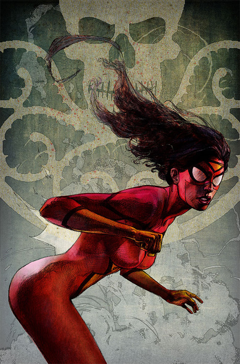 Spiderwoman x Alex Maleev