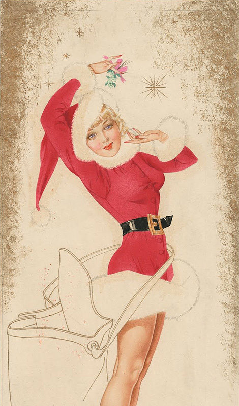 Santa by Vargas