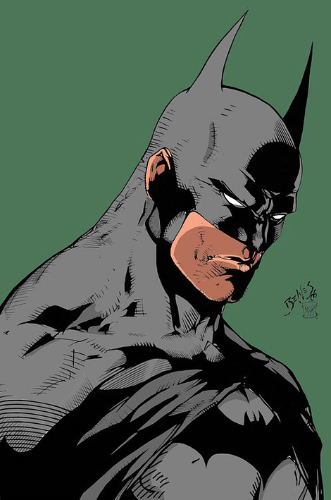 Batman x Ed Benes (coloured by Geoff Perrine)