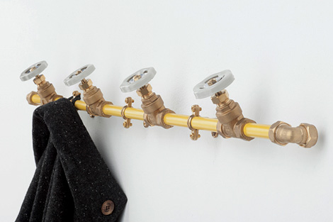 Pipework coat rack Pipework coat rack