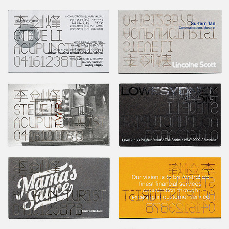 Steve Li business card Steve Li business card