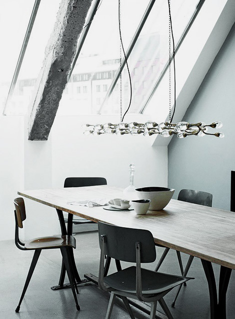 Damselfly chandelier