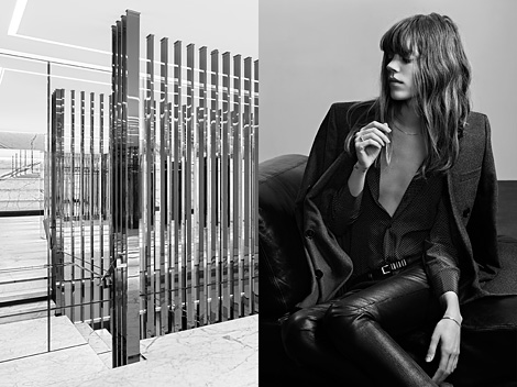 Freja Beha Erichsen @ YSL x Hedi Slimane Freja Beha Erichsen @ YSL x Hedi Slimane