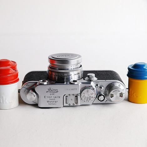 Leica & film cans