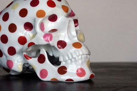Polka dot skull