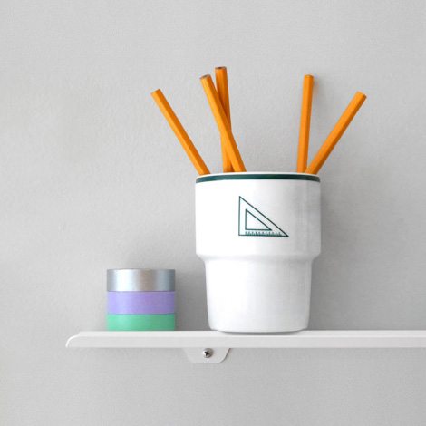 Set square beaker