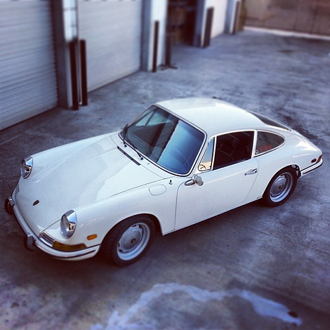 Vintage white 911