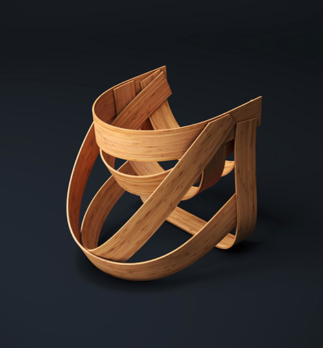 Bamboo chair