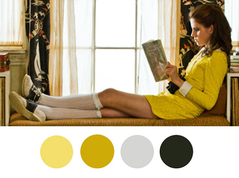 Wes Anderson palettes