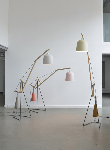 A Floor Lamp