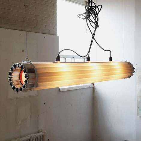 Recycled tube light