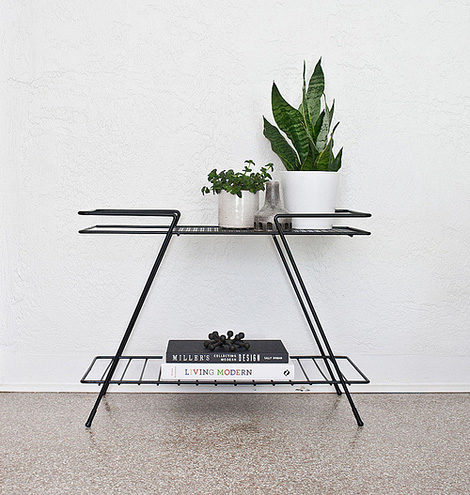 Mid-Century metal stand