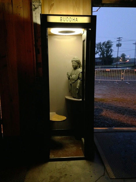 Buddha booth