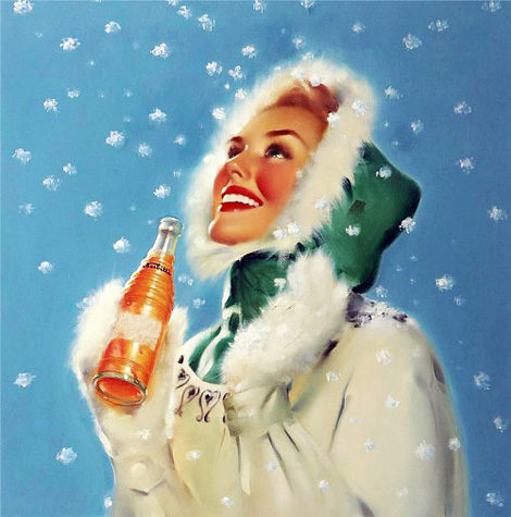 Nesbitt's Orange Christmas ad