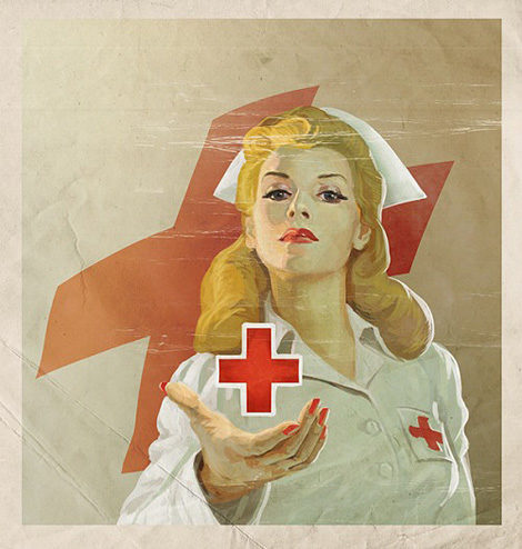 Vintage Red Cross