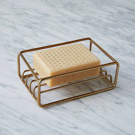 Wire soap dish