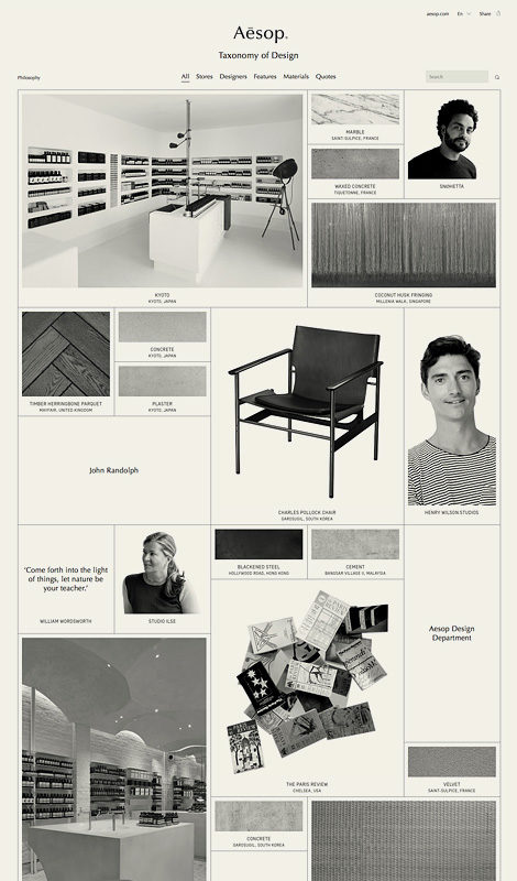 Aesop: Taxonomy of Design