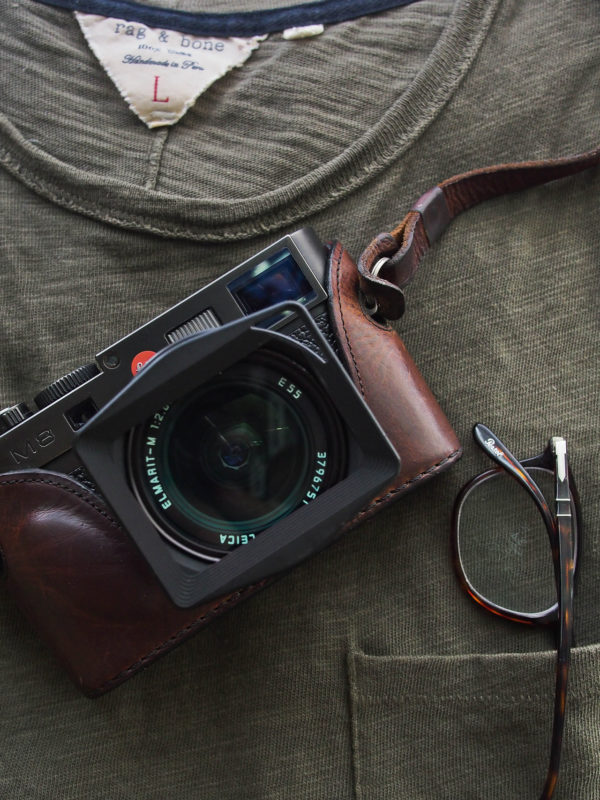 Leica in leather