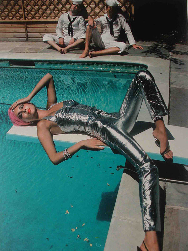 Marie Helvin x Helmut Newton