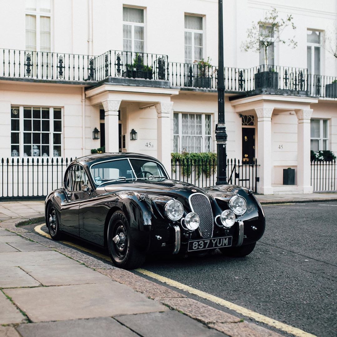 1953 Jaguar XK120 electric car
