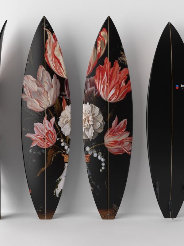 Boom Art x UWL surfboard