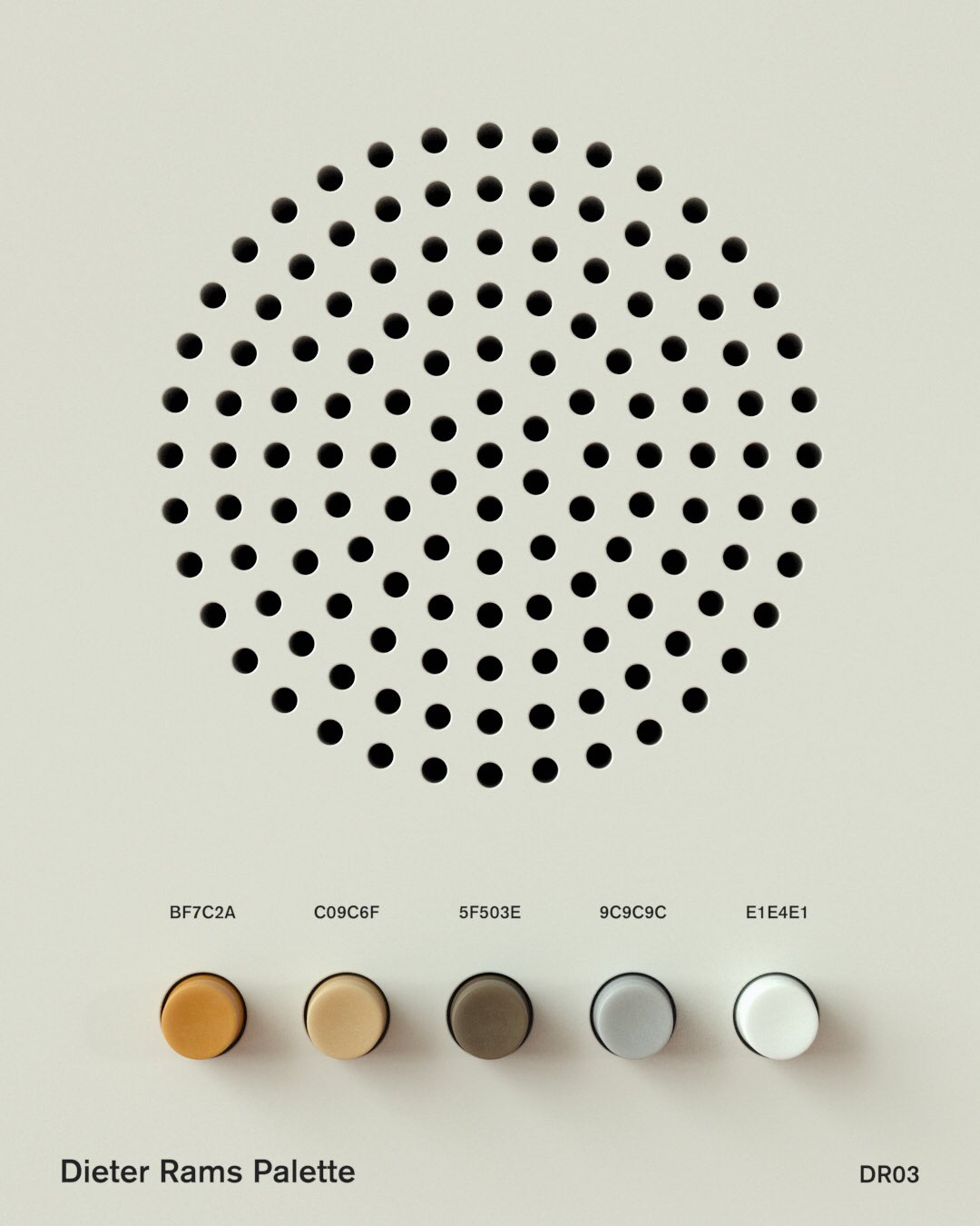 Dieter Rams palettes