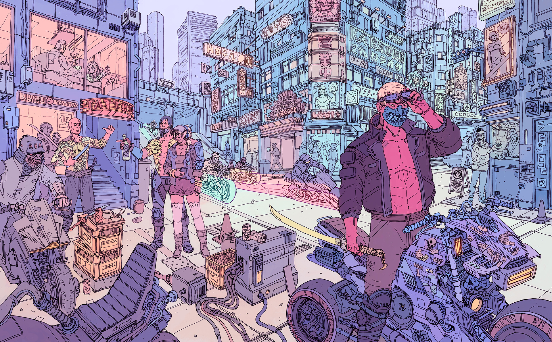 Cyberpunk 2077 x Josan Gonzalez