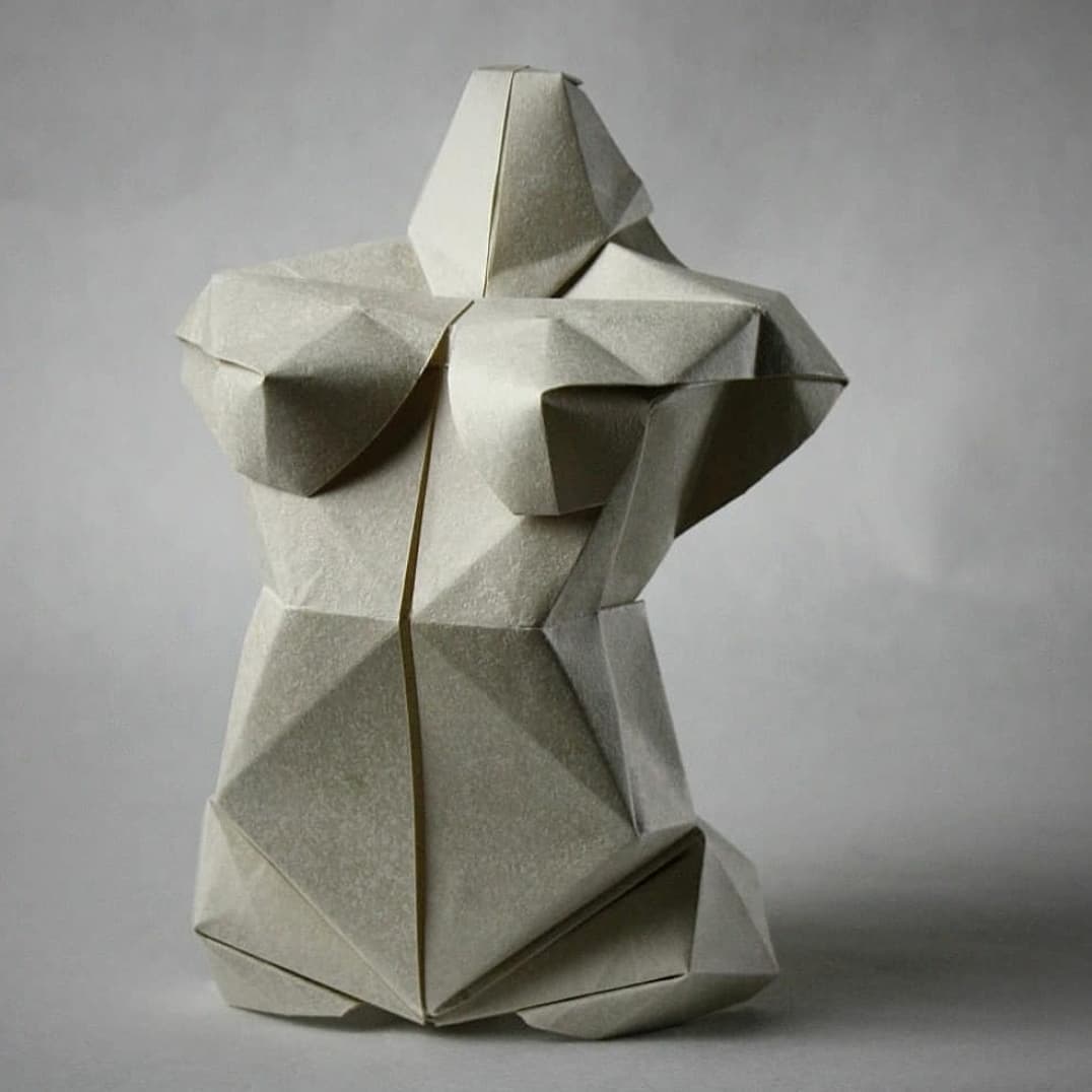Origami torso