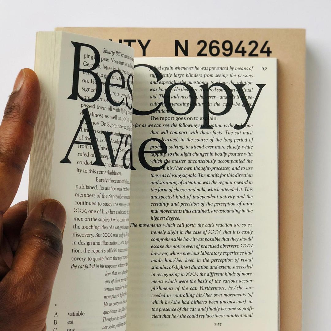 Morion Typeface x David Einwaller