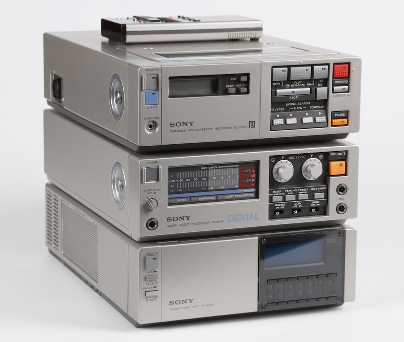 Killer portable Sony Betamax combo