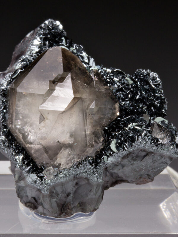 Quartz with Hematite