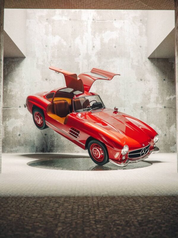 Mercedes-Benz gullwing x Khyzyl Saleem