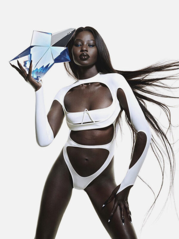 Aweng Chuol x Mugler