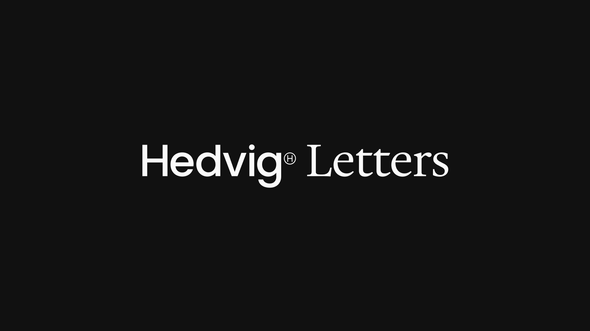 Hedvig typeface