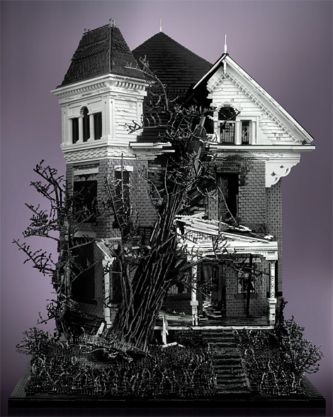 Lego haunted house